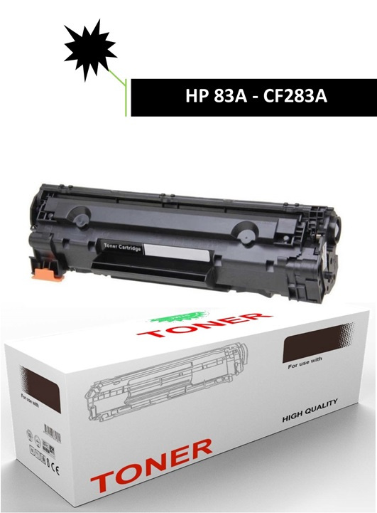 HP 83A - CF283A / Canon CRG-737 Muadil Toner