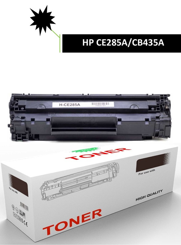 HP CE285A/CB435A Canon CRG-725 Muadil Toner